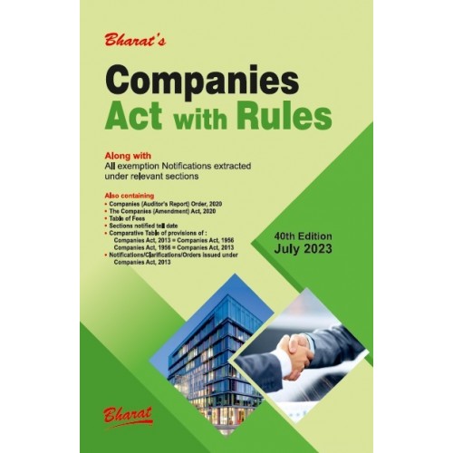 Bharat's Companies Act with Rules [Edn. 2023]
